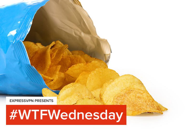 your potato chips bag is spying on you