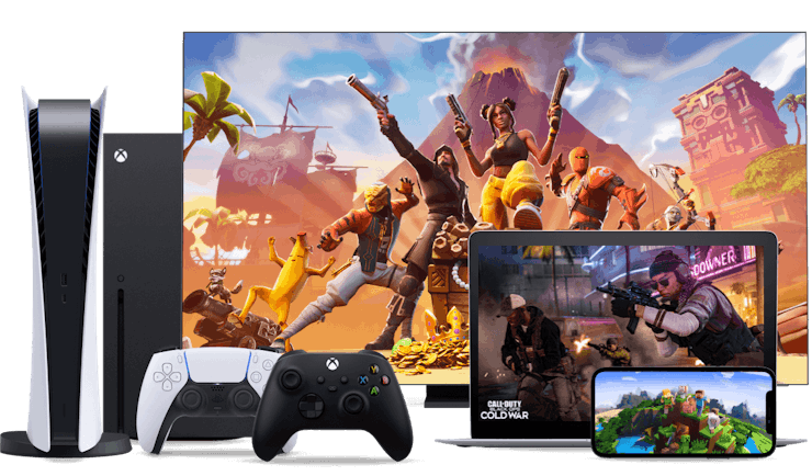 Các máy chơi game và thiết bị đa dạng.