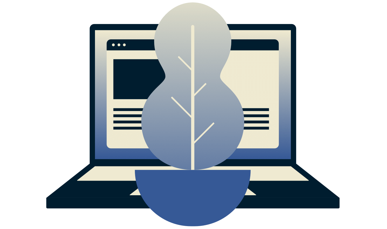 Uma fábrica no seu laptop usando ExpressVPN.