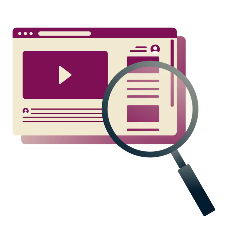 Et forstørrelsesglass tar en nærmere titt på hva som skjer på datamaskinen.