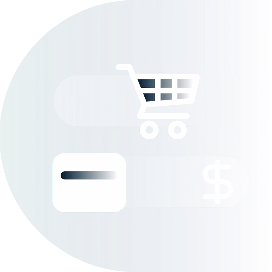 쇼핑 카드, 신용 카드, 통화 기호