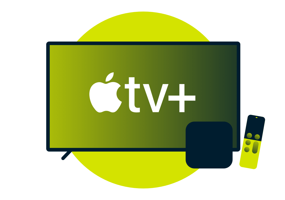 Utilize o ExpressVPN para ver a Apple TV em todos os seus aparelhos.