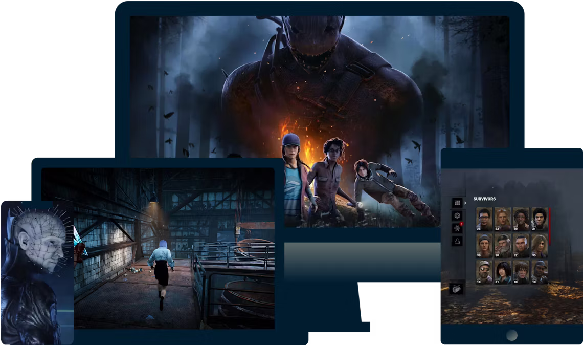 การเล่นเกม Dead by Daylight บนอุปกรณ์ที่รองรับ