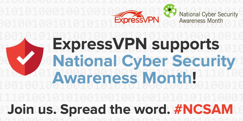 ExpressVPN supports National Cyber Security Awareness Month 2014