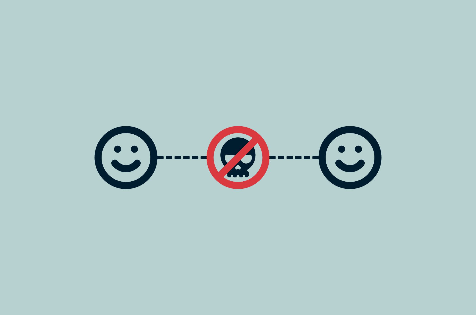 What is a man-in-the-middle (MITM) attack?