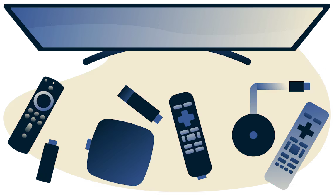 VPN Android TV pentru redarea și proiecția ecranului.