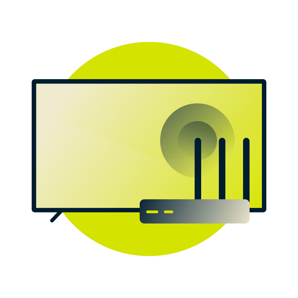 เชื่อมต่อสมาร์ททีวีเข้ากับเราเตอร์ที่เปิดใช้งาน VPN